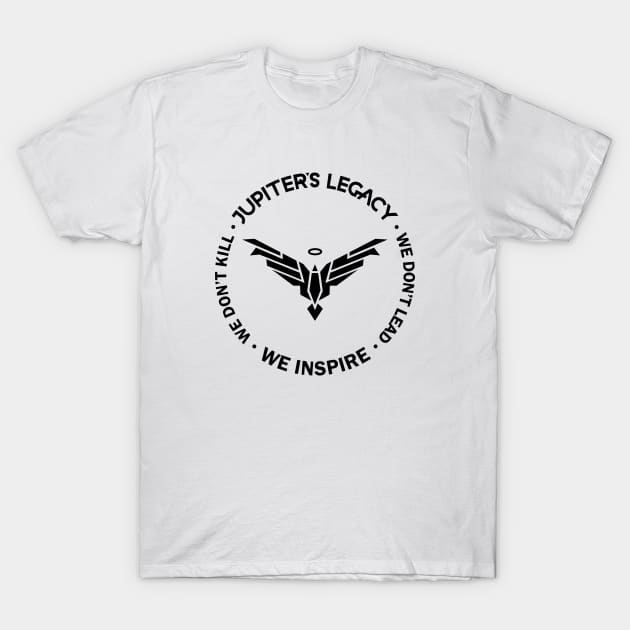 Jupiter's Legacy - The Code T-Shirt by BadCatDesigns